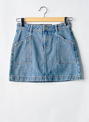 Jupe courte poches bleu ONLY femme