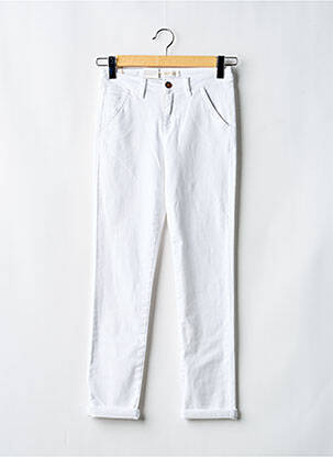 Pantalon slim blanc R.DISPLAY femme