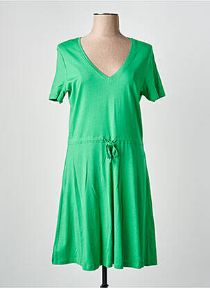 Robe mi-longue vert ONLY femme