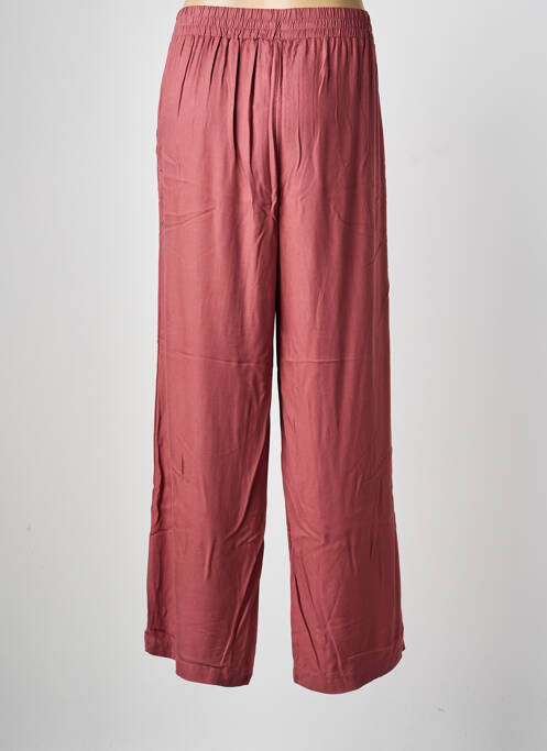 Pantalon droit taille élastique violet ONLY femme