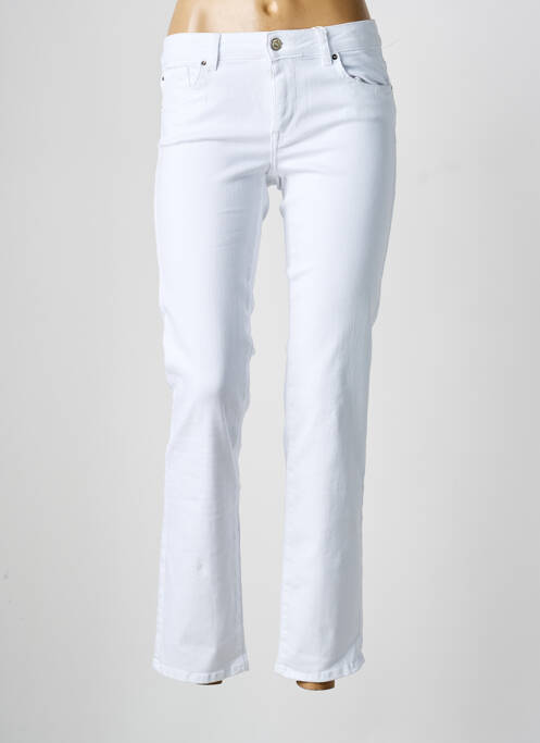 Pantalon slim poches blanc ONLY femme