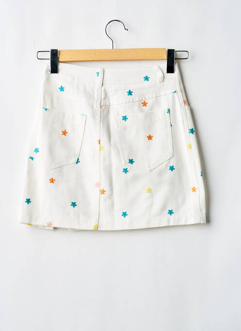 Jupe courte poches blanc IT HIPPIE femme