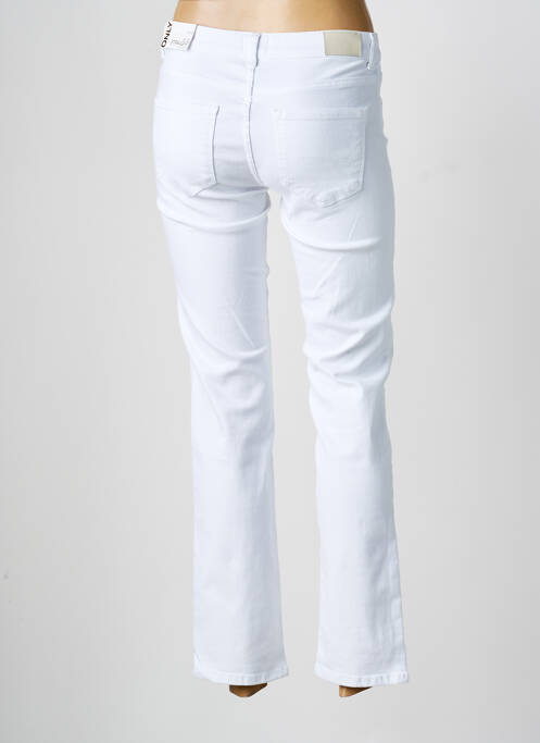 Pantalon slim blanc ONLY femme