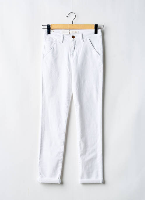 Pantalon slim blanc R.DISPLAY femme