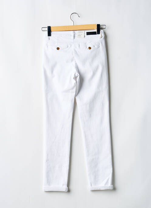 Pantalon slim blanc R.DISPLAY femme