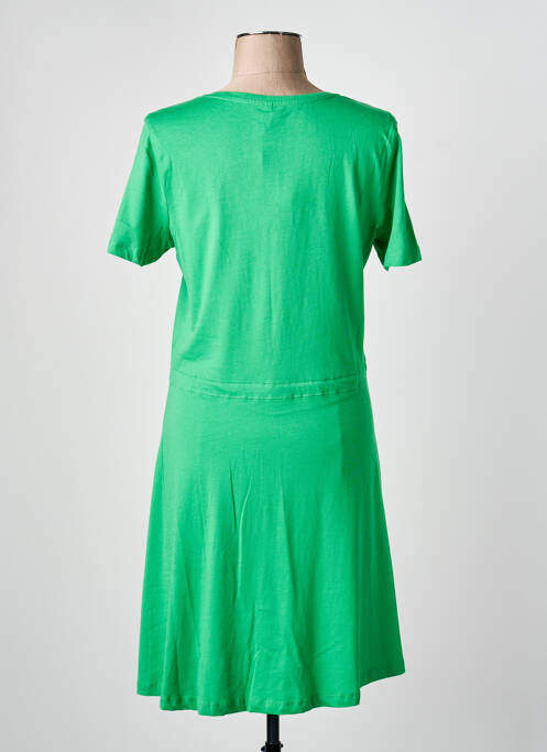 Robe mi-longue vert ONLY femme