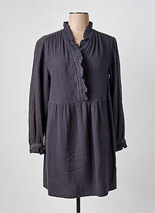 Robe courte manches longues manches longues gris HARTFORD femme