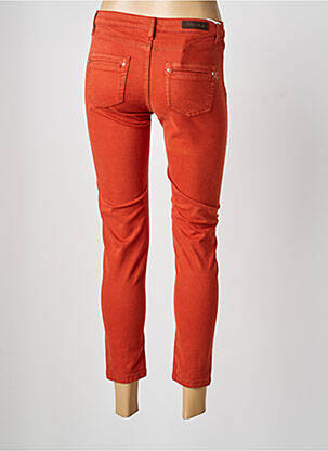 Pantalon 7/8 stretch taille normale orange ISLOW femme