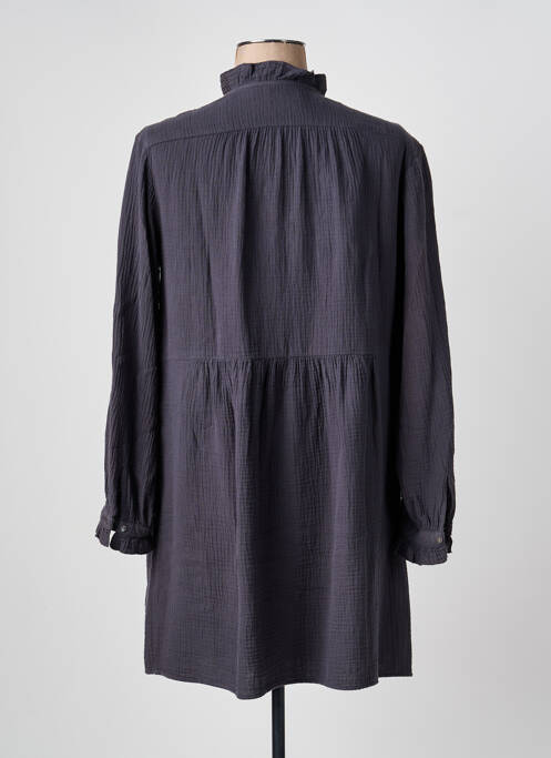 Robe courte manches longues manches longues gris HARTFORD femme