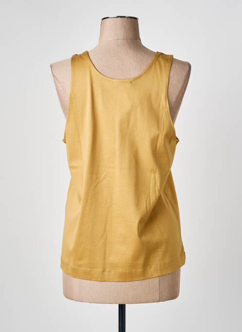 Débardeur coupe cintrée sans manche beige SOEUR femme