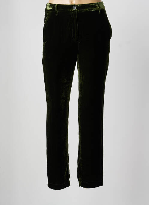 Pantalon slim taille normale taille normale vert HARTFORD femme