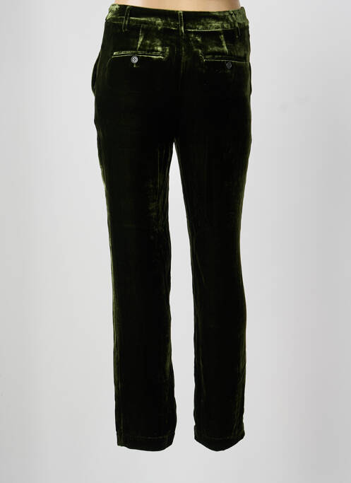Pantalon slim taille normale taille normale vert HARTFORD femme