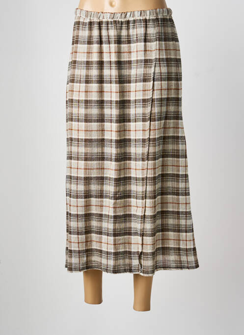 Jupe longue marron HARRIS WILSON femme
