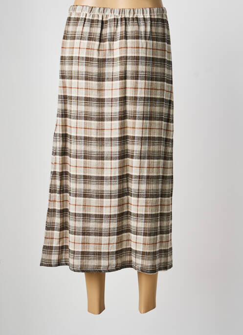 Jupe longue marron HARRIS WILSON femme