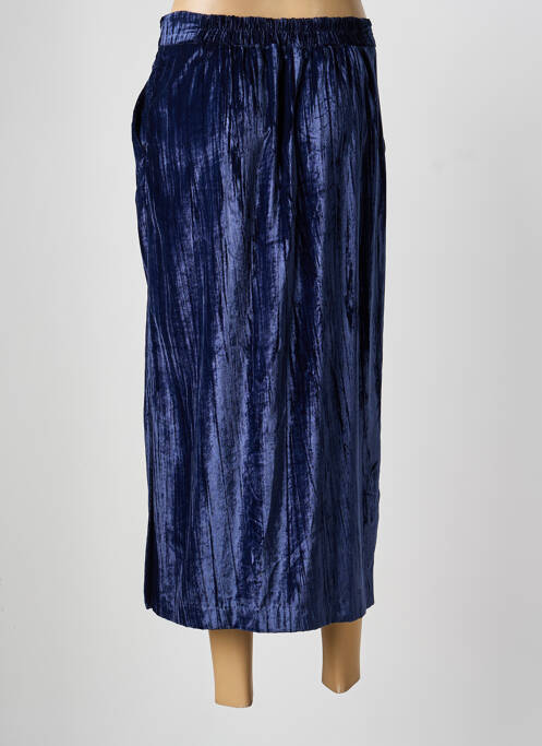 Jupe mi-longue bleu FIVE femme