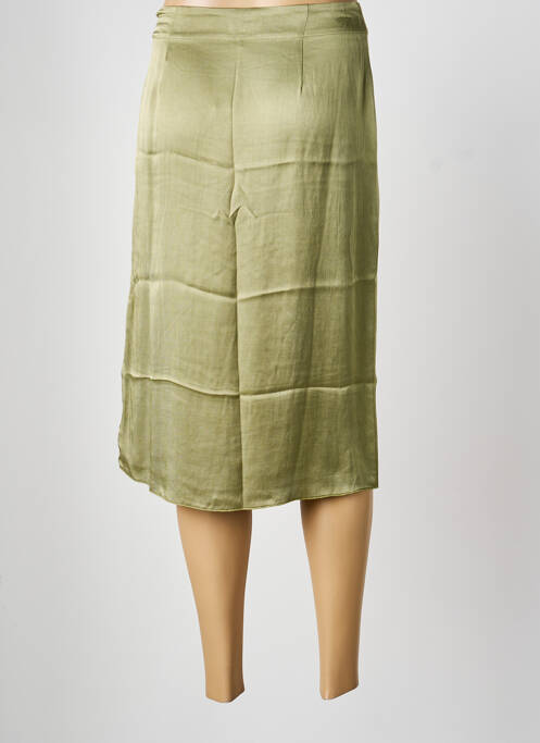Jupe mi-longue vert BELLEROSE femme