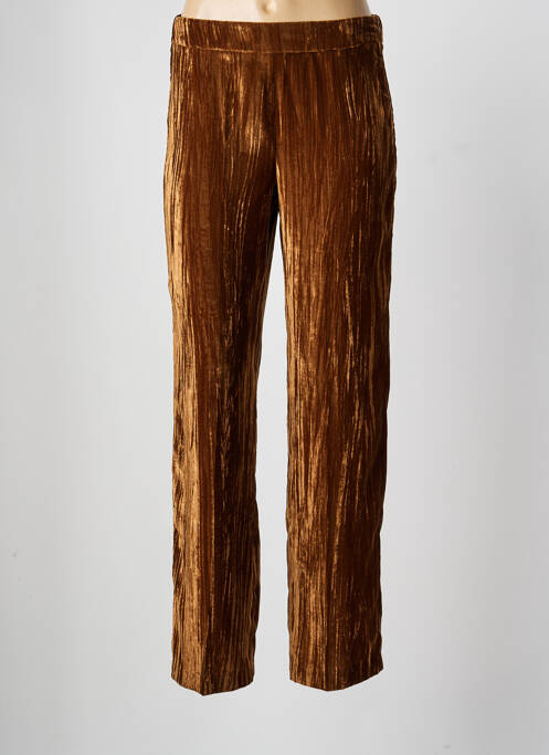Pantalon droit marron FIVE femme