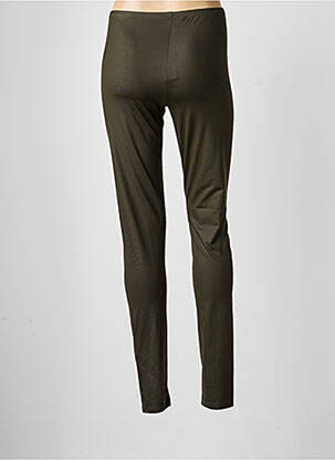 Legging tissage jersey taille normale vert SARAH PACINI femme