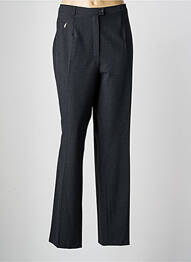 Pantalon droit taille à pinces taille normale gris STEILMANN femme