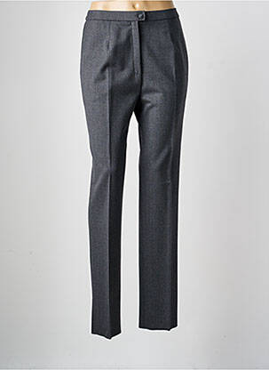 Pantalon slim poches taille haute gris KARTING femme