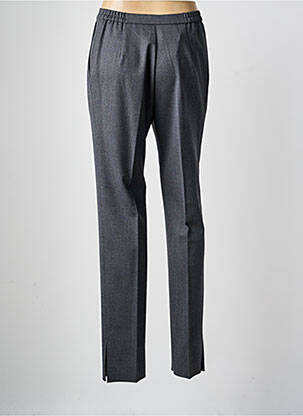 Pantalon slim taille haute taille haute gris KARTING femme
