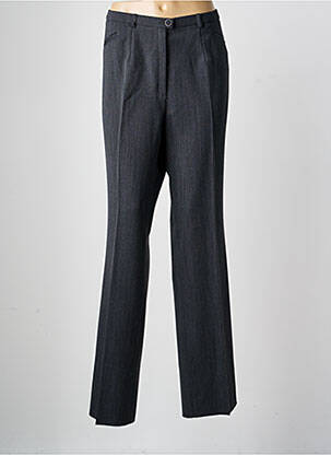 Pantalon droit taille à pinces taille normale gris CHRISTIAN MARRY femme