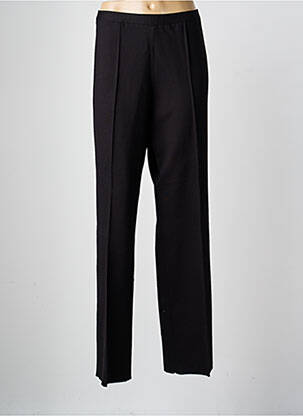Pantalon droit stretch taille normale noir KARTING femme