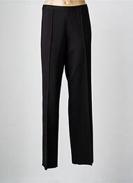 Pantalon droit stretch taille normale noir KARTING femme