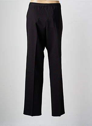 Pantalon droit stretch taille normale noir KARTING femme