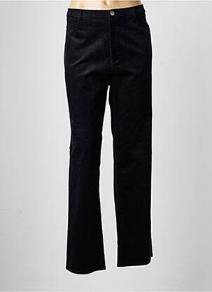 Pantalon droit stretch taille normale noir KARTING femme