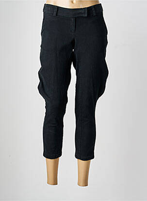 Pantalon 7/8 stretch taille basse noir LA FEE MARABOUTEE femme