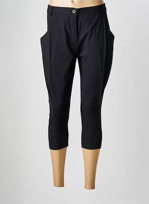 Pantacourt poches taille haute noir LA FEE MARABOUTEE femme