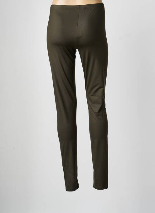 Legging tissage jersey taille normale vert SARAH PACINI femme