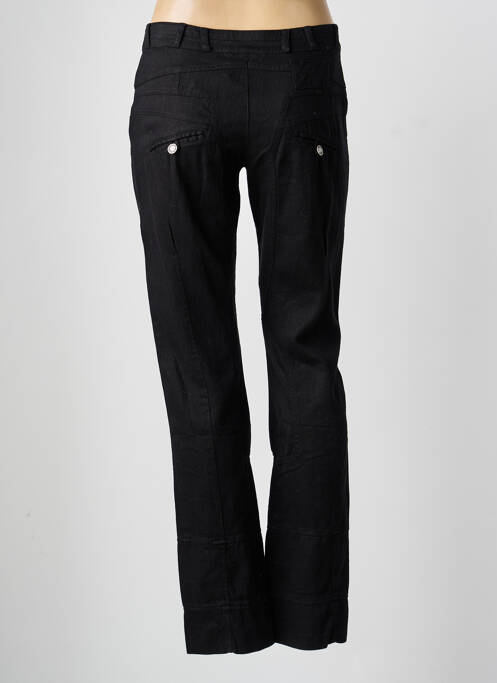 Jeans coupe slim taille basse taille basse noir ET COMPAGNIE femme