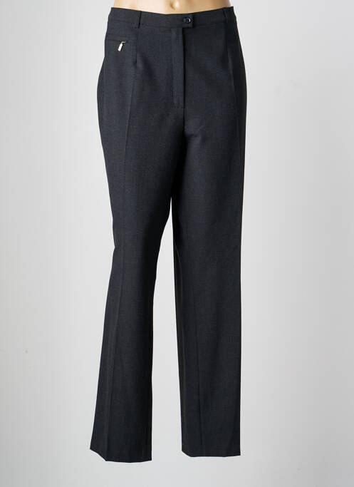Pantalon droit taille à pinces taille normale gris STEILMANN femme