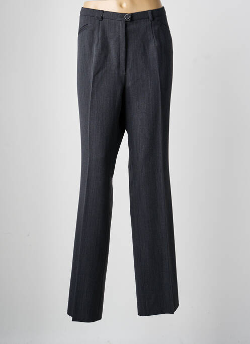 Pantalon droit taille à pinces taille normale gris CHRISTIAN MARRY femme