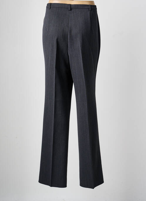 Pantalon droit taille à pinces taille normale gris CHRISTIAN MARRY femme
