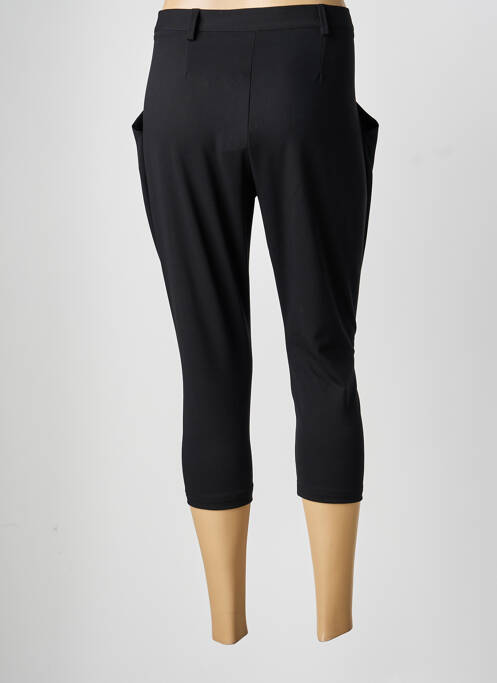 Pantacourt taille haute taille haute noir LA FEE MARABOUTEE femme