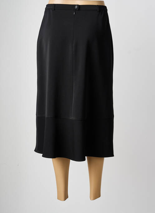 Jupe mi-longue noir CHRISTIAN MARRY femme