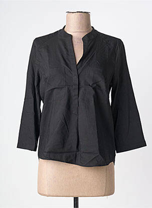 Blouse col rond manches 3/4 noir VERO MODA femme