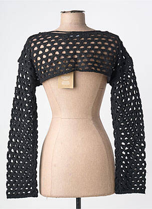 Pull coupe droite manches longues noir VERO MODA femme