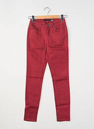 Pantalon slim poches rouge VERO MODA femme