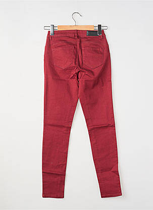 Pantalon slim poches rouge VERO MODA femme