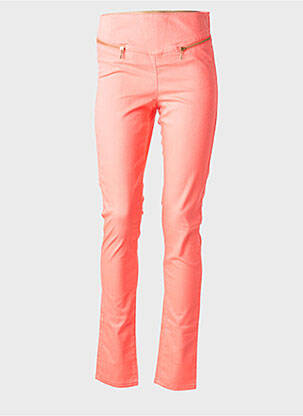 Pantalon slim poches rose VERO MODA femme