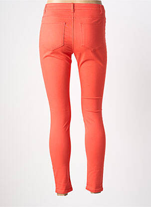 Pantalon slim stretch taille normale orange VERO MODA femme