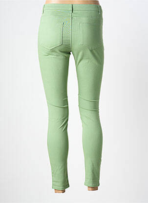 Pantalon slim stretch taille normale vert VERO MODA femme