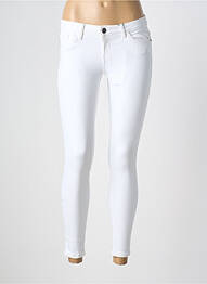Pantalon slim poches blanc NOISY MAY femme