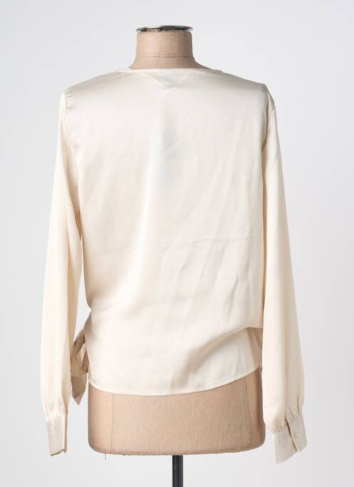 Top manches longues beige VERO MODA femme