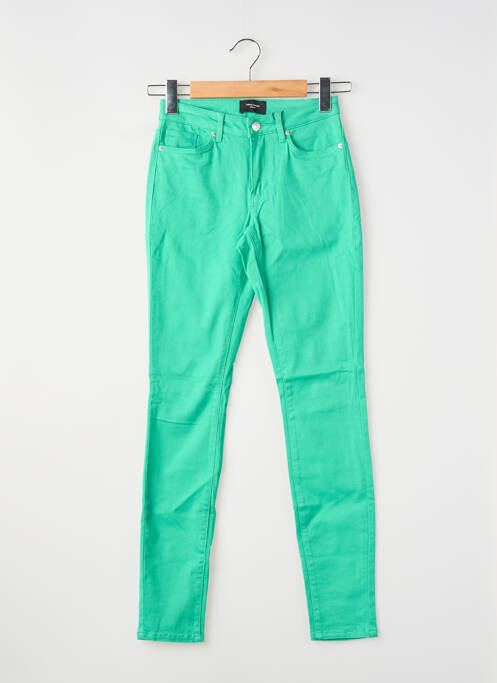 Pantalon 7/8 stretch taille normale vert VERO MODA femme