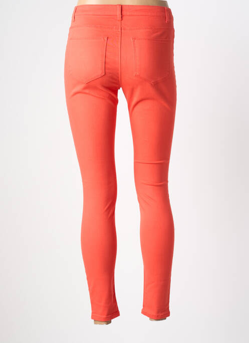 Pantalon slim broderie rivets taille normale orange VERO MODA femme